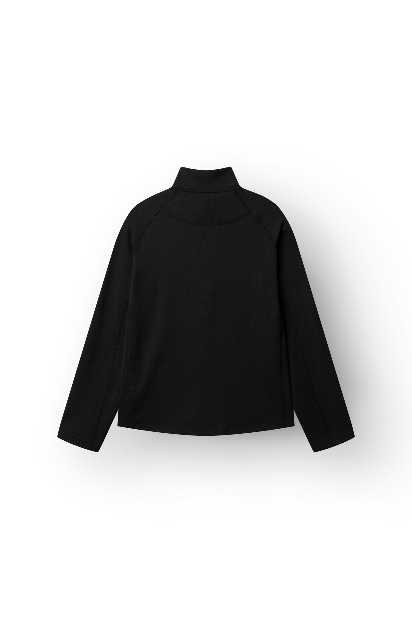 ARKK Apparel Hav Runner Half Zip | Black - Men Sweatshirt